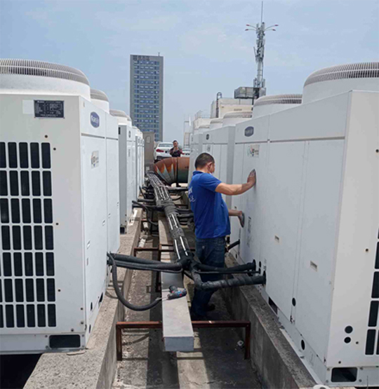 龙泉驿中央空调制热和不制冷系统维修方法